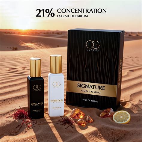 OG Luxury Signature Oud Combo | Royal Oud & White Oud Extrait De Parfum ...