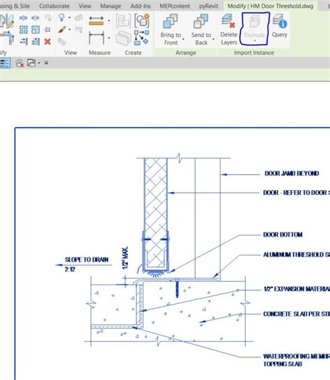 Image result for Cannot Explode CAD in Revit