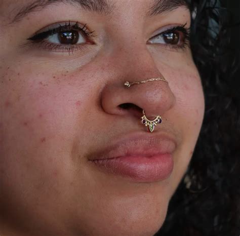 Body Vision Los Angeles | Septum & nostrils by @emerald.cowgirl at ...