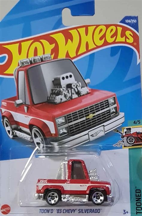 Hot Wheels Tooned – Toon’d ’83 Chevy Silverado - Universo Hot Wheels
