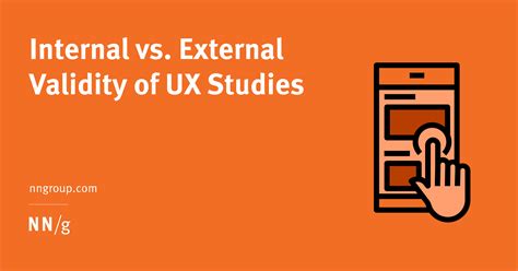 Internal vs. External Validity of UX Studies | UX Lift