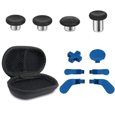 Accessories for Xbox Elite Conrtoller Series 2, 4 Metal Thunmbsticks, 2 ...