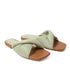 Convoluted Matcha Green Flats - Cunei India
