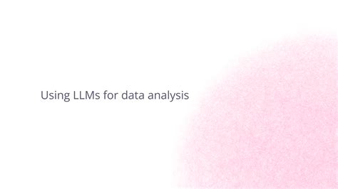 LLM Data Analysis 的图像结果