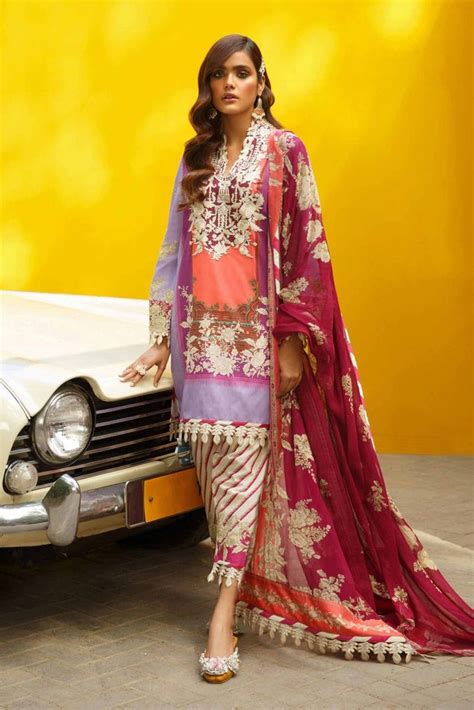 Sana Safinaz Mahay Lawn Collection 2020 – 4A-Ci – YourLibaas
