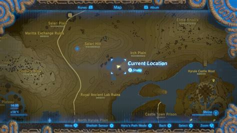 BotW memory locations - complete the Captured Memories quest