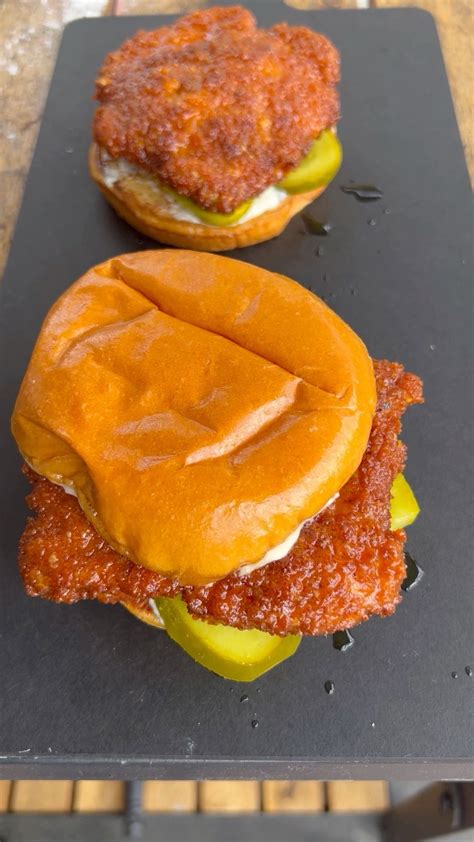 Miguels cookingwithfire - Hot honey fried pork chop sandwiches 🤩🤩 ...