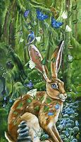 Image result for Whimsical Rabbit Art