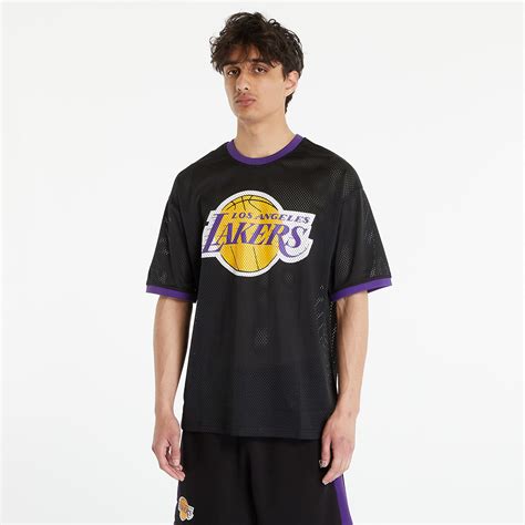 T-shirts New Era Los Angeles Lakers NBA Team Logo Mesh Oversized T ...