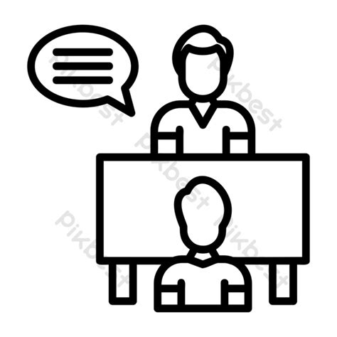 Interview Vector Png Logo 的图像结果