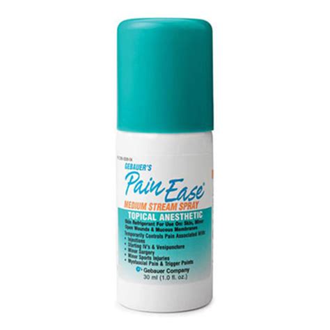 Pain Ease Topical Anesthetic - Mist Spray Can 3.9oz/Can - Medex Supply