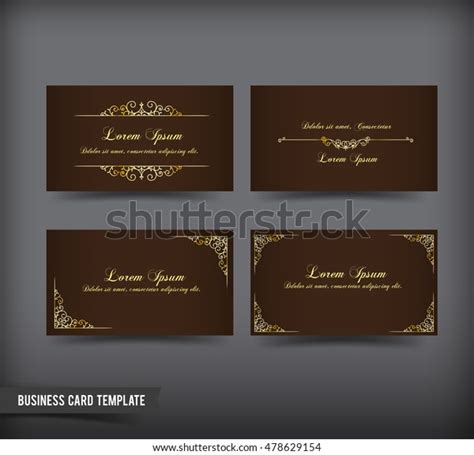 Vintage Style Business Cards 的图像结果