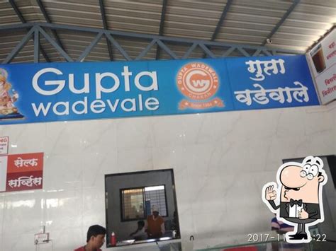 Menu at Gupta Vadevale, Waki BK