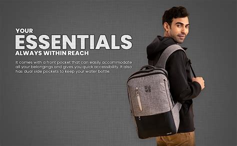 Buy Eume Iris 23 Ltr Laptop Backpack For 14 inch Laptop and Nylon Water ...