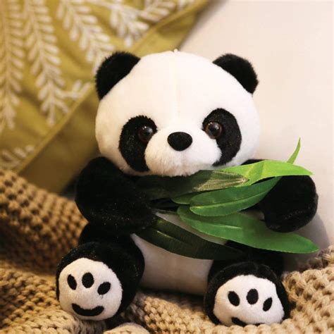Hamee Cute Panda Stuffed Soft Plush Toy, Black/White - Perfect Gifting ...