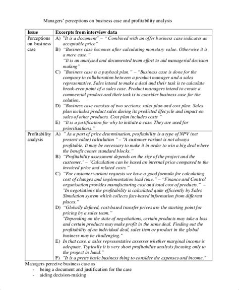 Business Case Analysis Example 的图像结果
