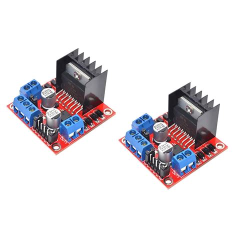 Envistia Mall L298N Dual H Bridge PWM Stepper Motor Drive Controller ...