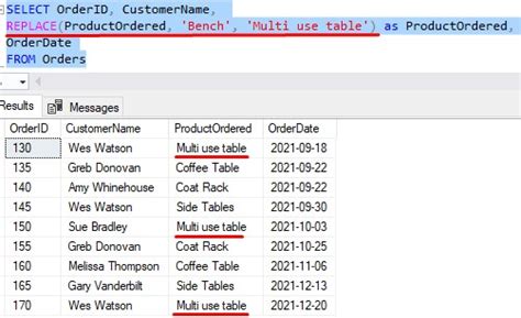 Find and Replace Script in SQL 的图像结果