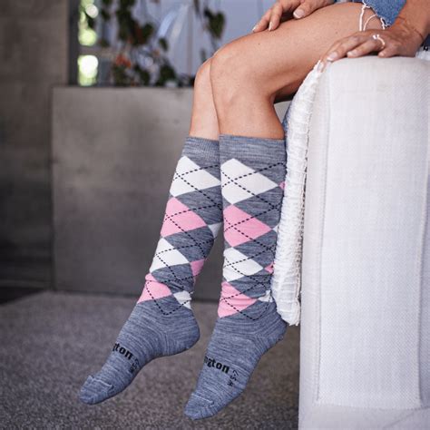 Merino Wool Knee High Socks | WOMAN | Dapple - Lamington Australia