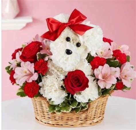 How To Make A Dog Flower Arrangement at Melissa Trexler blog