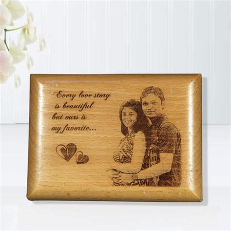 Buy Wooden Engraving -Square(Medium) Online at Best Price | Od