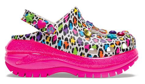 Crocs & Lisa Frank's New Shoes Bring Platform Clogs A Y2K Revamp