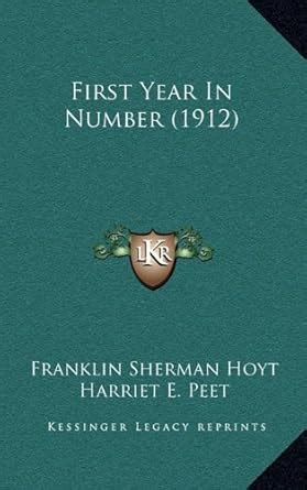 Buy First Year in Number (1912) Book Online at Low Prices in India ...