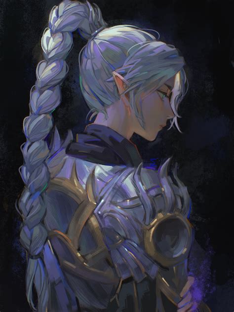 Shadowheart White Hair