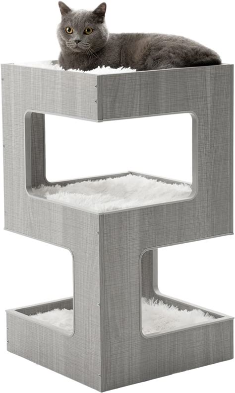 ZRen Modern Cat Tree Cat Furniture - Multi-Level India | Ubuy