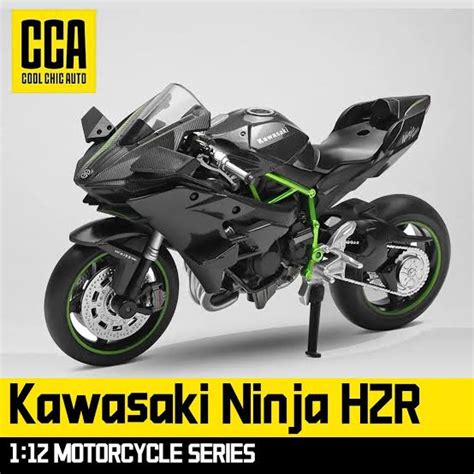 CCA 1:12 Scale Diecast Model Kawasaki Ninja H2R Motorcycle – Cocoland Toys