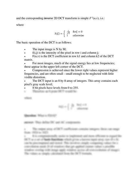 Image result for Discrete Cosine Transform Tutorial
