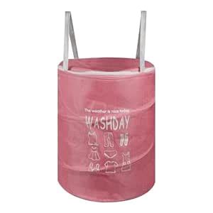 Kuber Industries Laundry Basket | Round Foldable Laundry Basket | Jute ...