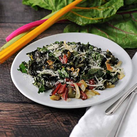 Roasted Swiss Chard Recipe with Parmesan - Ovenspiration