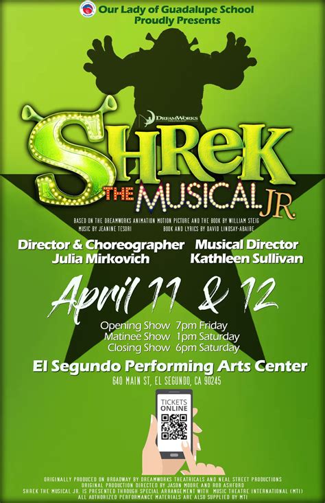 Apr 12 | Shrek JR., The Musical | Manhattan Beach, CA Patch