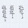 what is lcm 12,15,14 by prime factorisation - Brainly.in