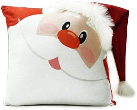 Buy The Purple Tree Polyester Cute Reindeer Christmas Cushion with 3D ...