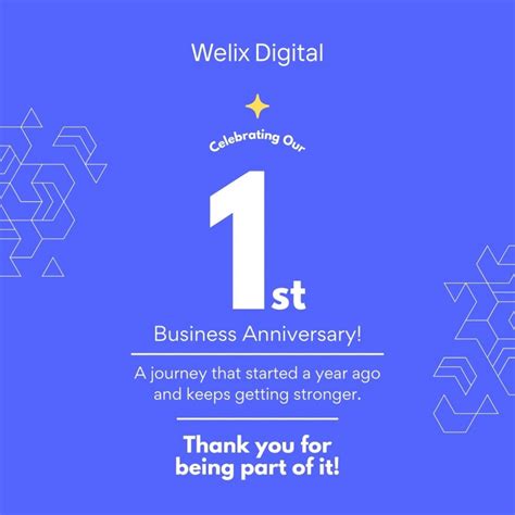 Welix Digital: Celebrating One Year of Digital Marketing Excellence ...