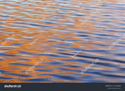 Rippled Water Surface Tierra Del Fuego Stock Photo 2537598869 ...