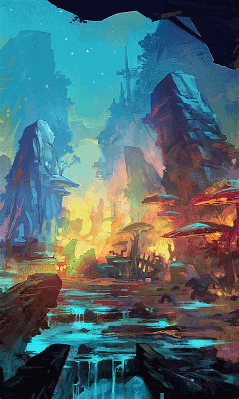 Pin by Kaito on Hình nền đẹp | Environment concept art, Fantasy concept ...