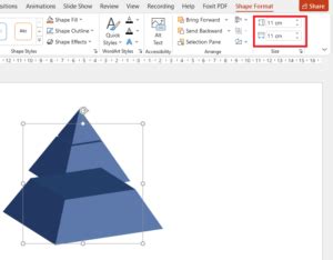 Image result for 3D Pyramid Shape PowerPoint