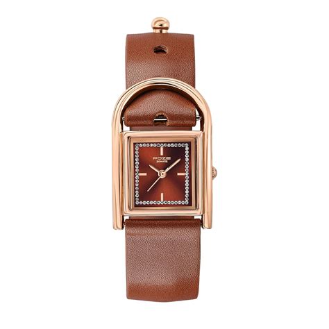 Sonata Poze 6 Strokes and Stroll Quartz Brown Round Dial Women's Watch ...