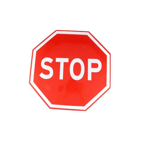 Buy STOBOK Stop Safety Signs Parking Warning Signs Highway Traffic Stop ...