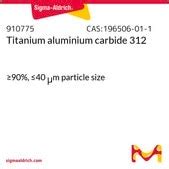 Titanium aluminium carbide 312 MAX Phase, ≥99.99%, ≤40 μm particle size ...