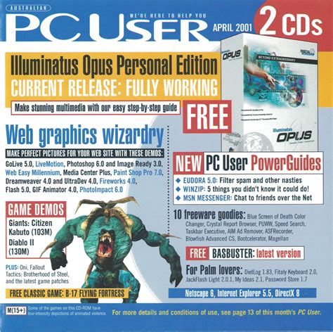 Australian PC User April 2001 : Australian Consolidated Press : Free Download, Borrow, and ...