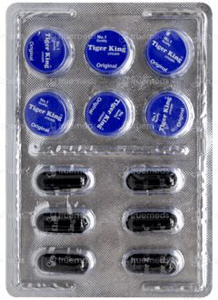 Amrit Veda Tiger King Capsule 10 - Uses, Side Effects, Dosage, Price ...