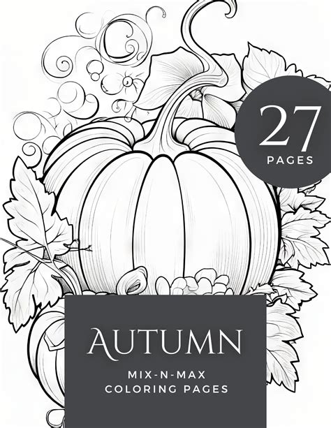 Autumn Coloring Pages - Templates and Printables