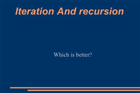 Image result for Recursion vs Loop