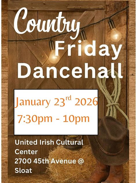 LETS LINE DANCE! With Line Dancing Lisa & DJ Shivers, United Irish ...