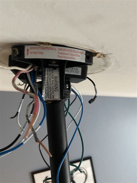 Replacing Ceiling Fan Electrical Box » Wiring Work