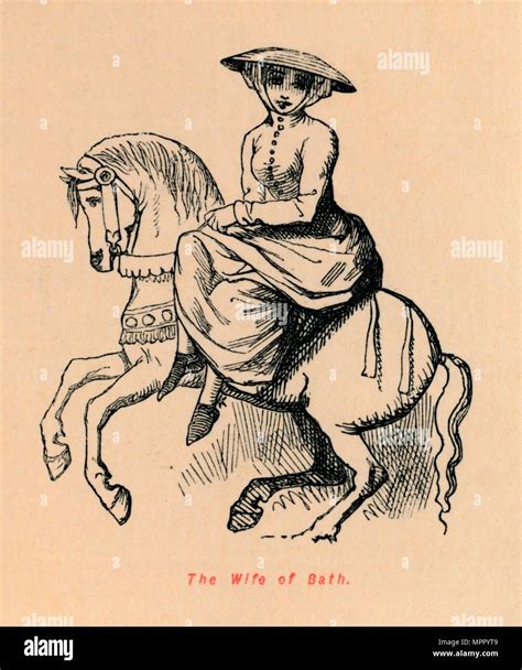 Canterbury tales wife of bath hi-res stock photography and images - Alamy